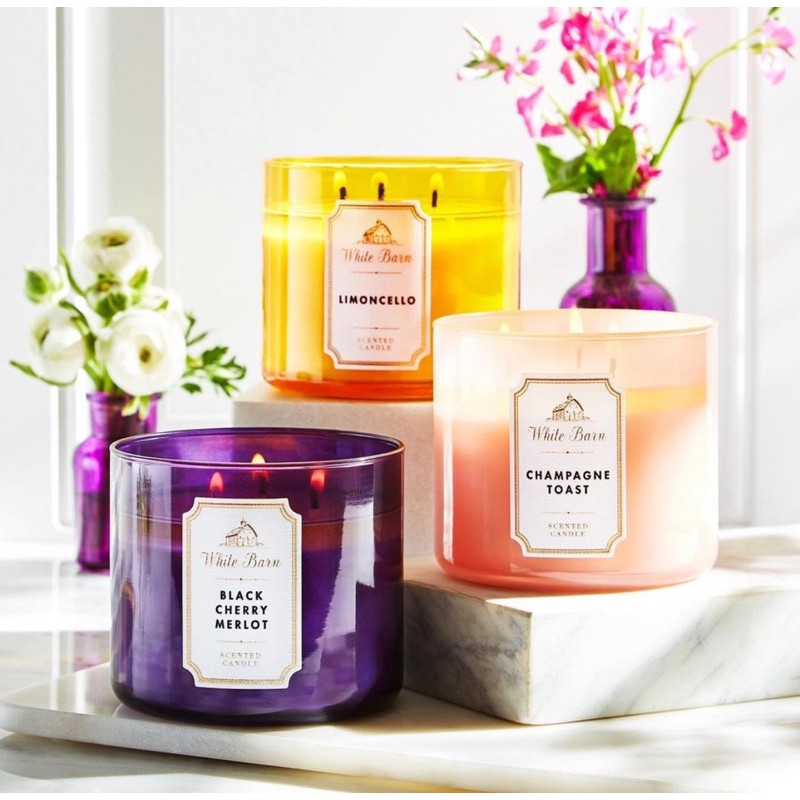 AUTH Nến 3 Bấc Bath And Body Works - 411gr