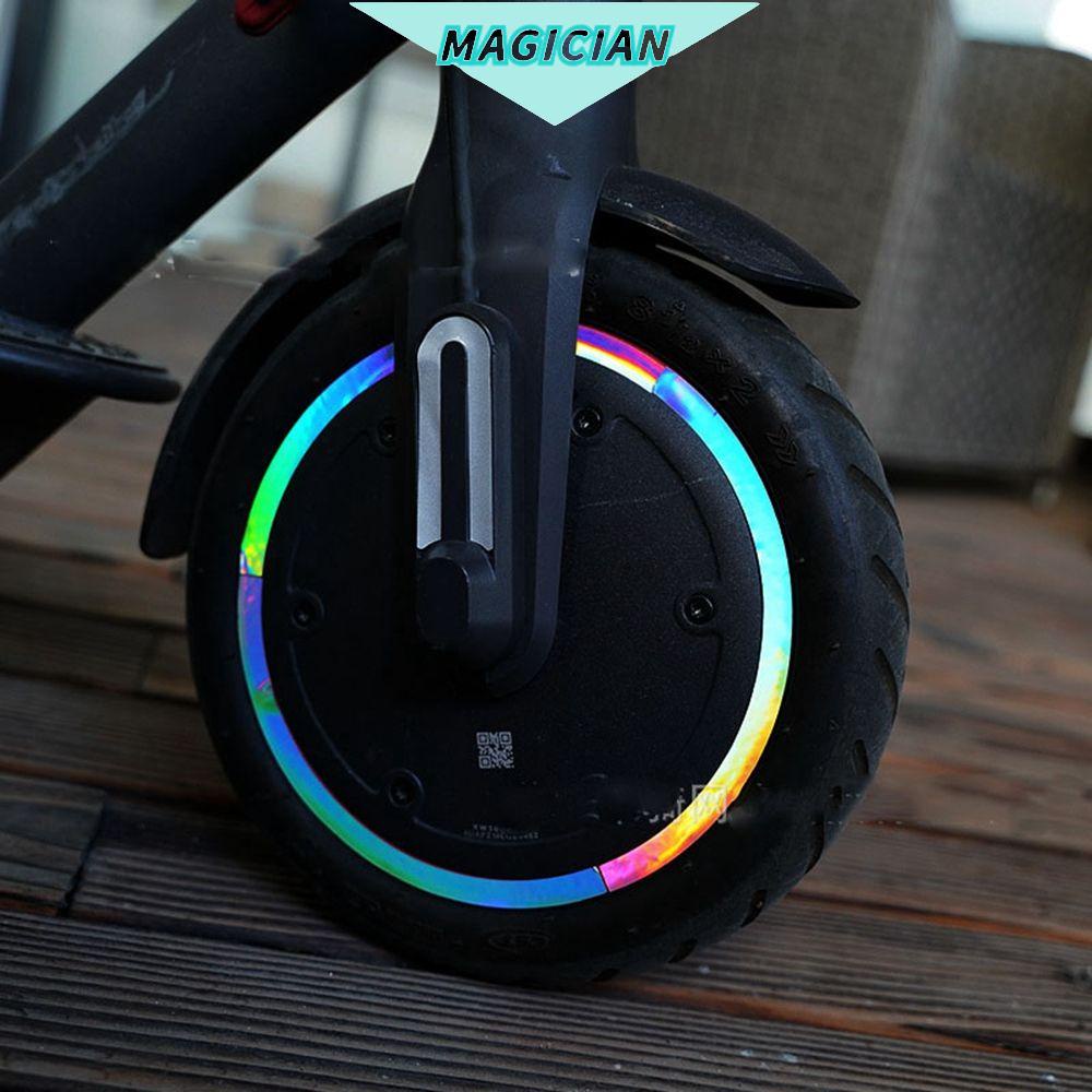 Miếng dán phản quang 7 màu chống thấm nước trang trí bánh xe Scooter Xiaomi M365 Pro DIY