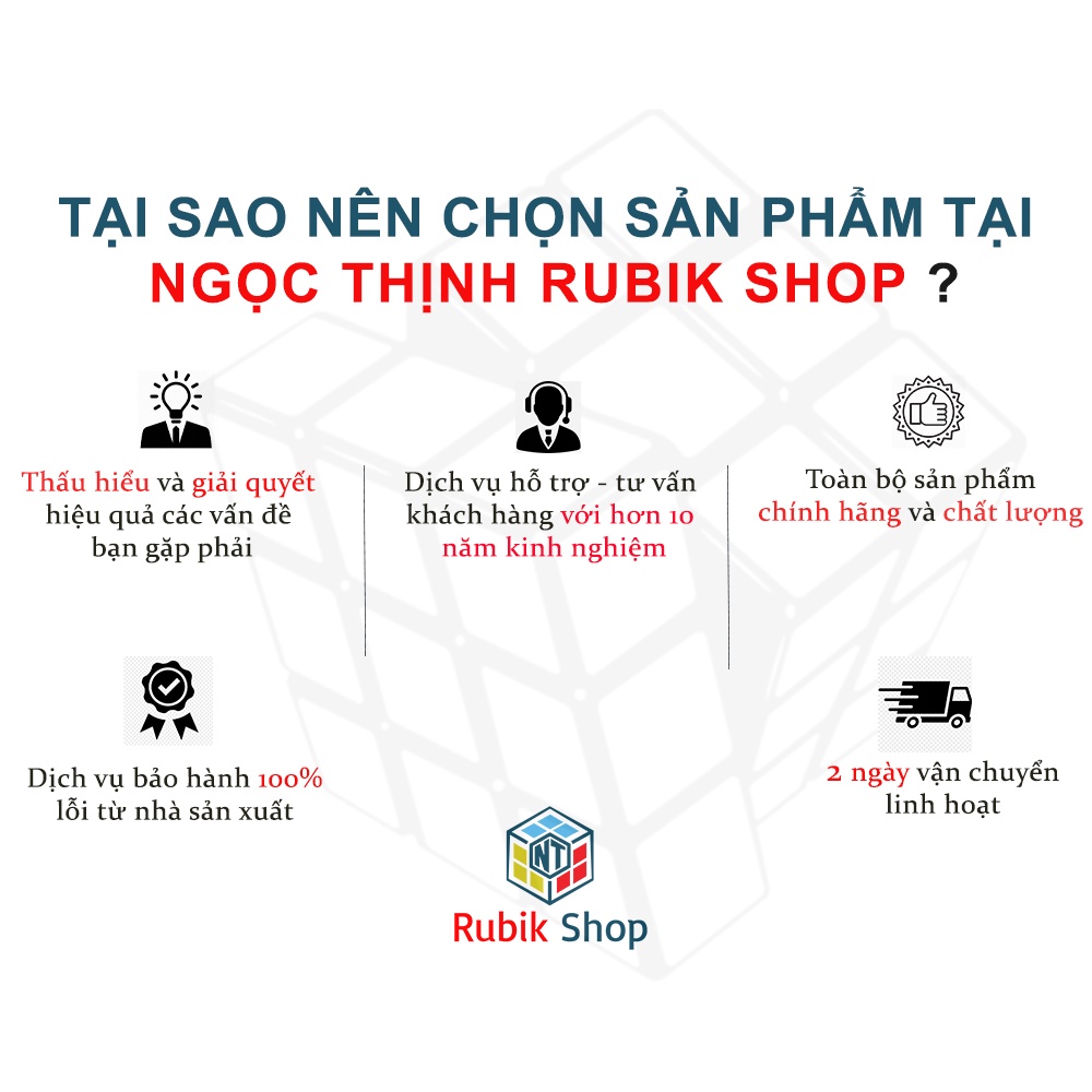 [Rubik Biến Thể] Rubik Moyu QiYi 2x2x2 Mirror - Rubik Gương