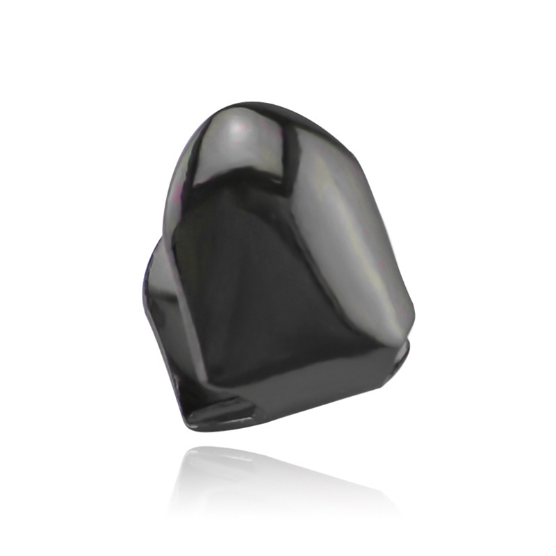 1 cái răng nhỏ màu vàng hồng/bạc/đen phong cách hip hop