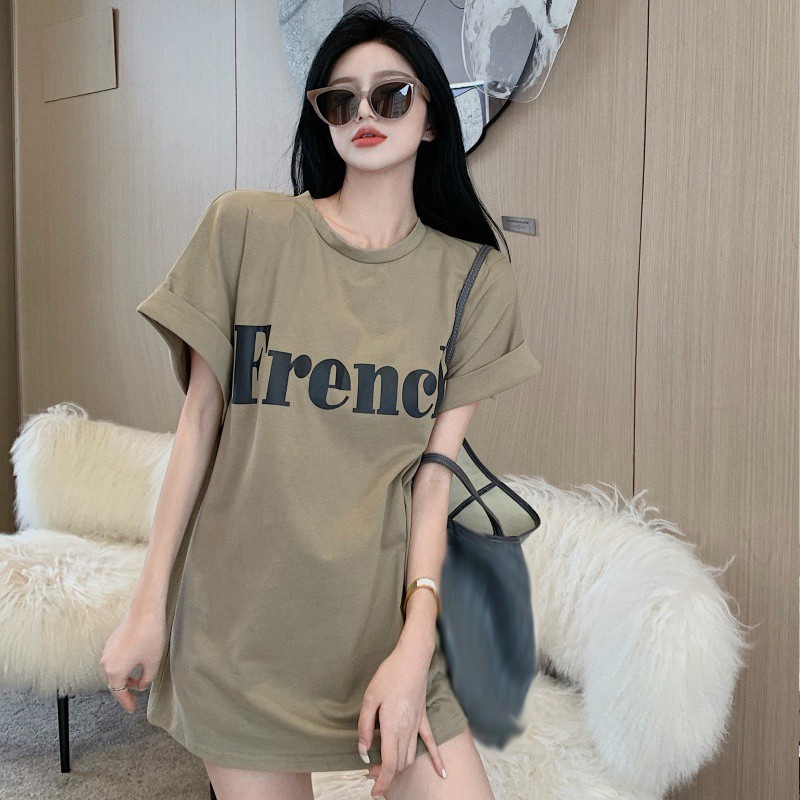 Áo Thun COZOK Tay Ngắn In Chữ Thời Trang Trẻ Trung