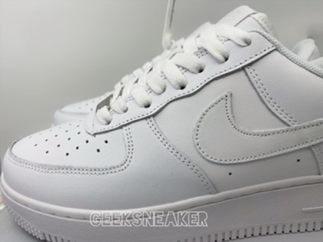 [GeekSneaker] Giày Sneaker Nam Nữ Air Force 1 Trắng Classic Full box + Phụ Kiện | BigBuy360 - bigbuy360.vn