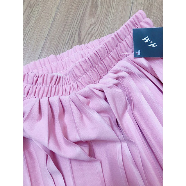 [Minh Huyền] CHÂN VÁY XẾP LY DÁNG DÀI MÀU HỒNG | BigBuy360 - bigbuy360.vn