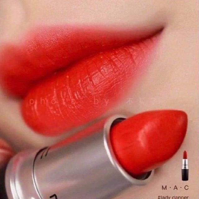 Son M.A.C Matte Lipstick #607 Lady Danger - Đỏ cam