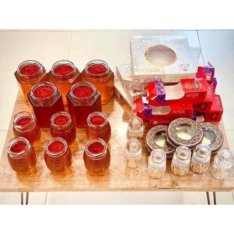 Safron Bahraman Tây á ngâm mật ong ( 3gr :300ml) | BigBuy360 - bigbuy360.vn