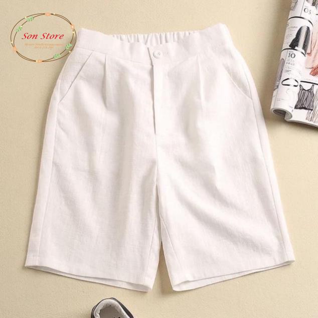 Quần đũi xước ống vừa dài trên gối | BigBuy360 - bigbuy360.vn