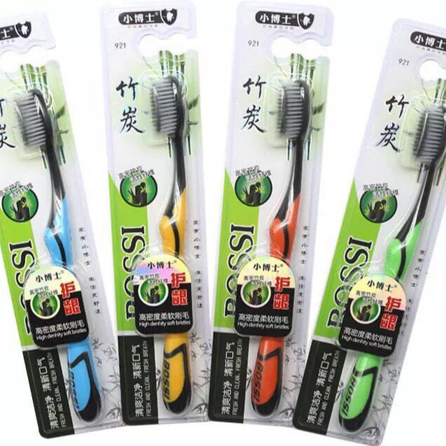 Combo 40 bàn chải than tre mới