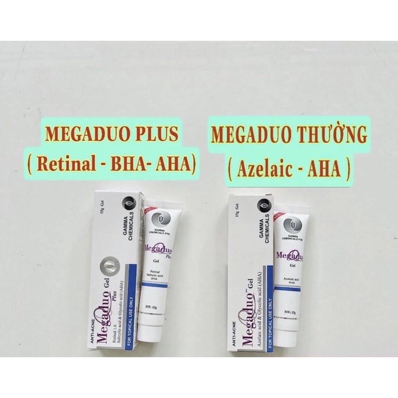 Gel giảm mụn và vết thâm Megaduo Gel tuýp 15g