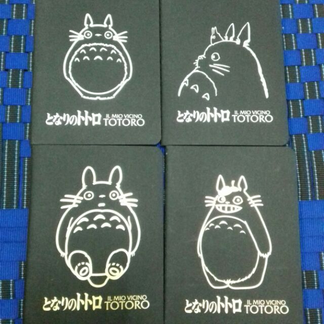 Sổ tay giấy đen Totoro