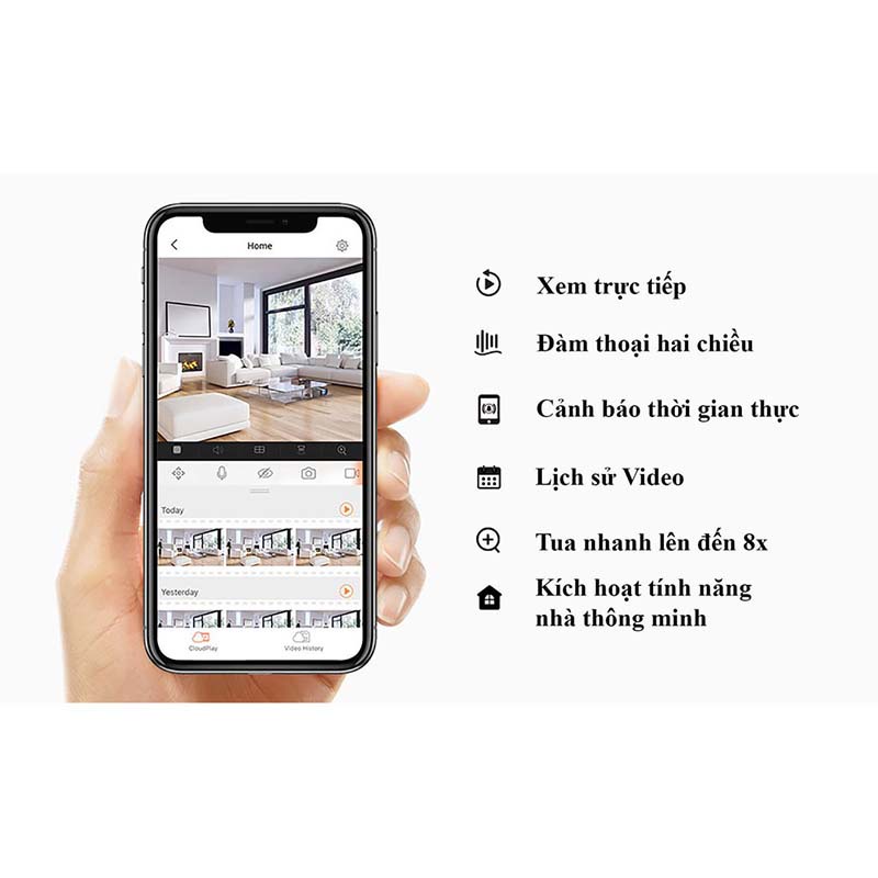 Camera Wifi EZVIZ Ngoài Trời C3X 2.0MP 1080P có màu ban đêm, tích hợp tính năng AI, Len kính Camera kép -Bảo hành 24TH