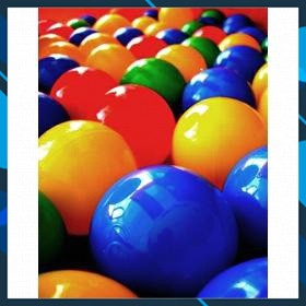 Bóng Nhựa Mềm 11 cm  Dùng Cho Bể Bơi, Lều Bóng Nhà banh