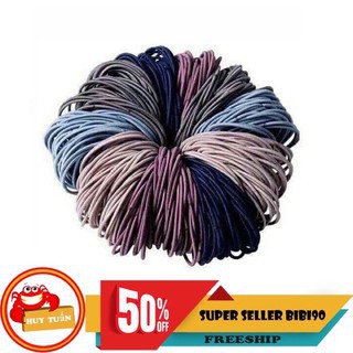 Combo 5 thun cột tóc Hàn Quốc nhiều màu