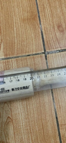 Cán lăn bột gỗ 38cm