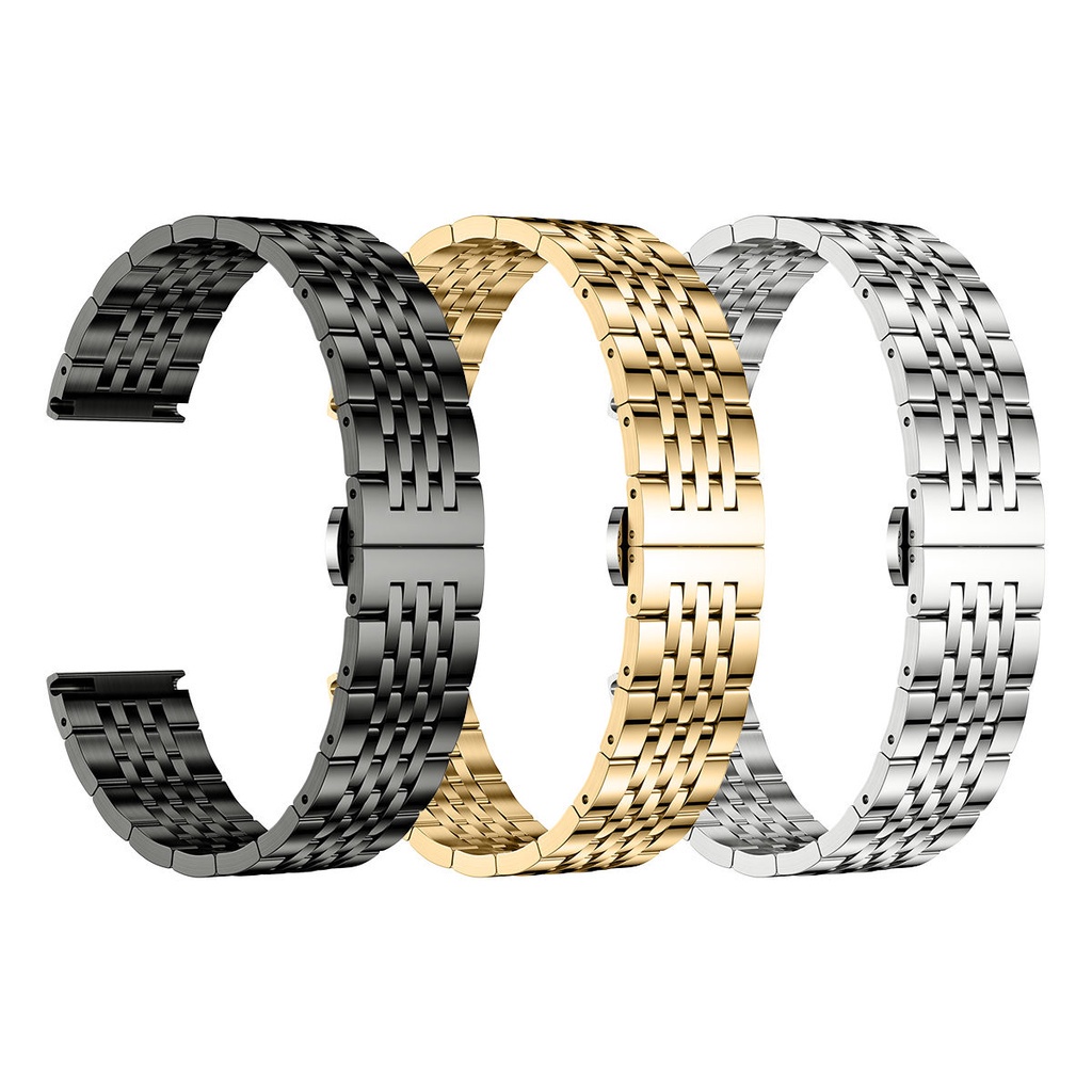 Dây Đeo Inox 18Mm Cho Đồng Hồ Thông Minh Garmin Venu 2S VivoMove 3S