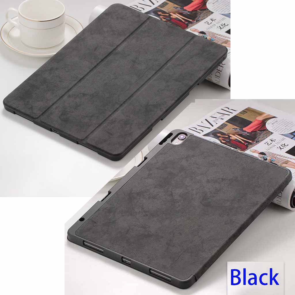 Bao da máy tính bảng vải mềm có ngăn đựng bút màn hình tắt mở tự động cho IPad Pro12.9 2015 2017 2018 | BigBuy360 - bigbuy360.vn