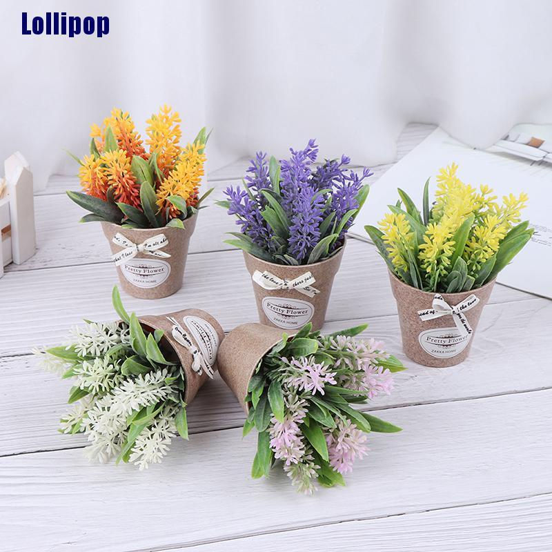 Chậu cây bonsai giả mini dùng để trang trí