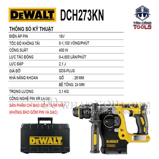MÁY KHOAN DEWALT DCH273KN