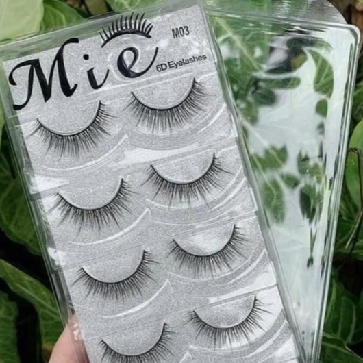 Mi giả Mie 03 6D 5 cặp tự nhiên cao cấp chính hãng chuyên dùng cho makeup