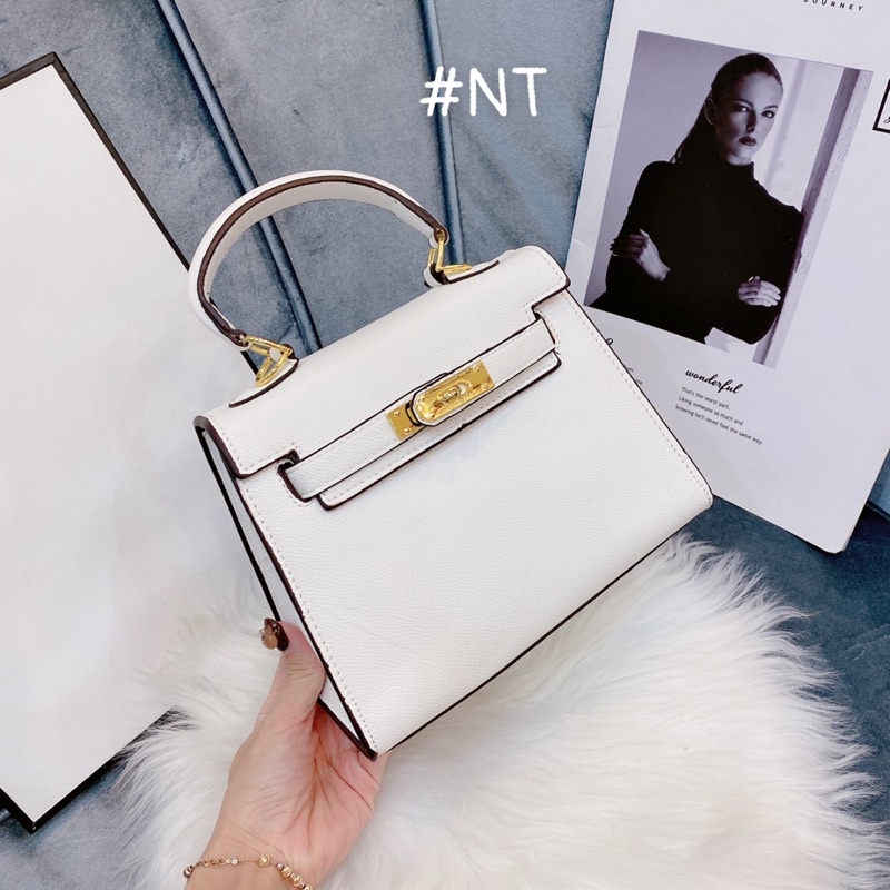 Túi xách H..M bản khoá vàng