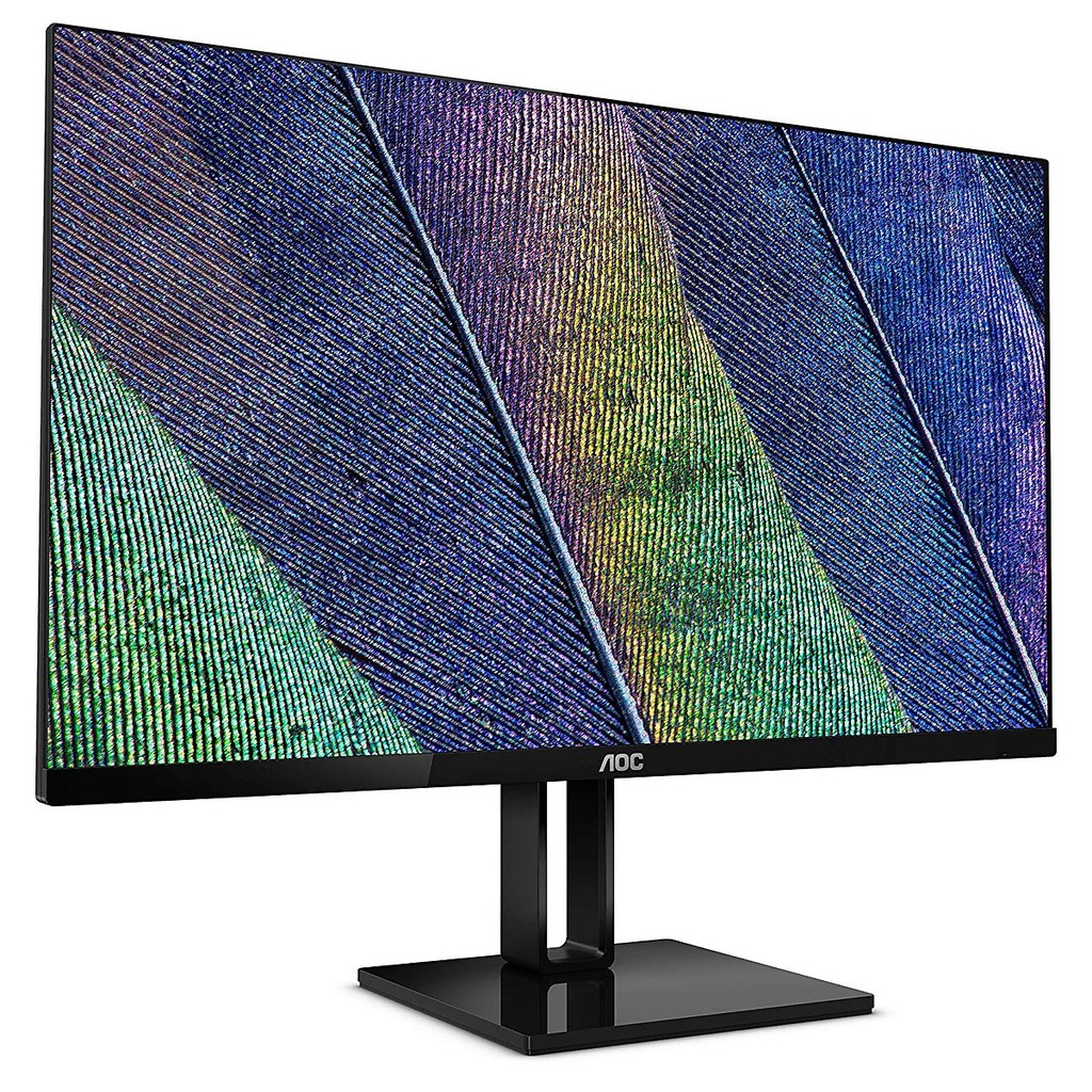 Màn Hình Máy Tính AOC 27V2Q 27'' FHD (1920x1082) 5ms 75Hz IPS AMD FreeSync - Bảo hành chính hãng 36 tháng