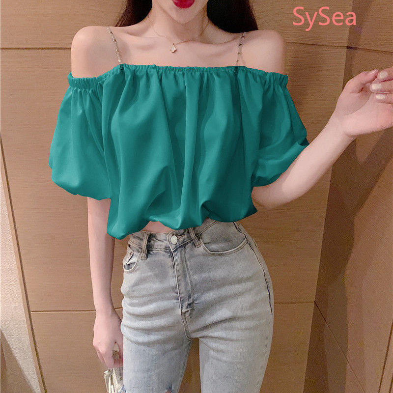 Áo tank top thiết kế trễ vai quyến rũ