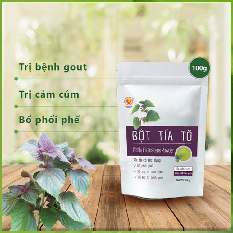 Bột Tía Tô Nguyên Chất Tây Sơn Food 100gr