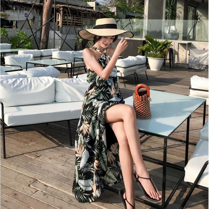 Đầm Đi Biển Phong Cách Bohemian Thời Trang 2020