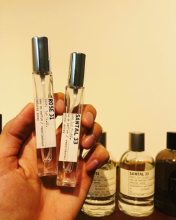 5 Chai chiết nước hoa thuỷ tinh 10ml
