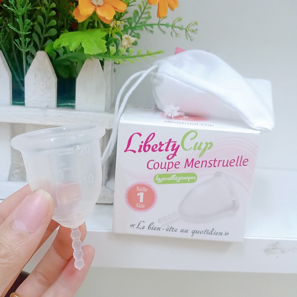Cốc nguyệt san Liberty Cup mềm mịn, vừa khít cho lần đầu từ Pháp - YÊU LÀ ĐỦ