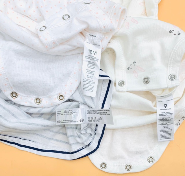 Set body/áo thun và váy yếm bé gái