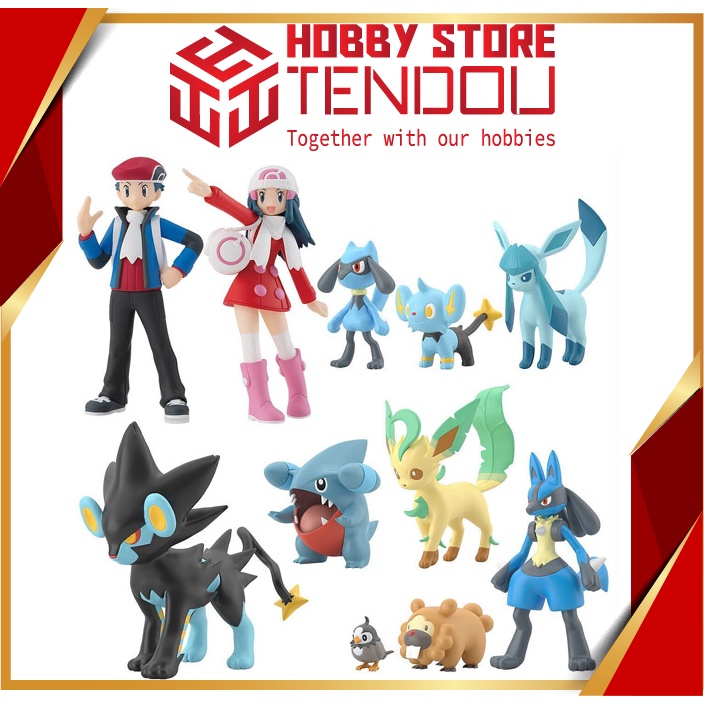 Bộ Sưu Tập Mô Hình Pokemon Scale World Shinnoh Region Vol 2