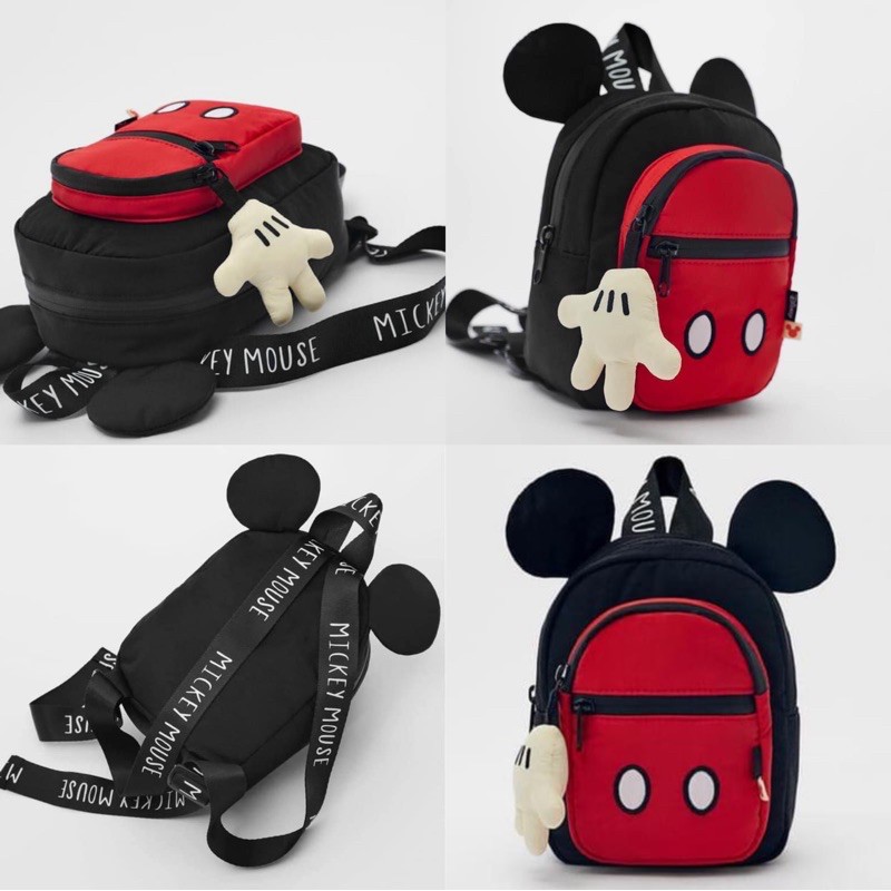 Balo mickey ZARA cho bé siêu xinh size to 30cm (mẫu mới 2020) có sẵn