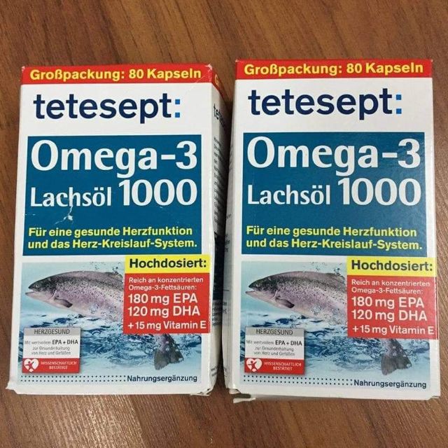 VIÊN UỐNG OMEGA3 LACHSOL 1000 - ĐỨC