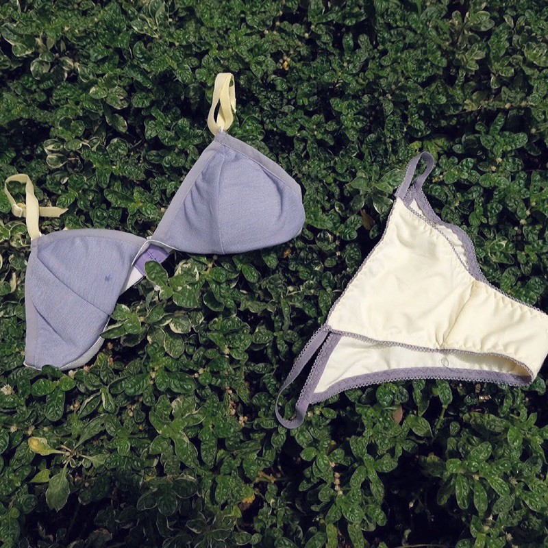 Áo lót cao cấp Taro Custard Cotton Bralette - Ngọt Lingerie | BigBuy360 - bigbuy360.vn