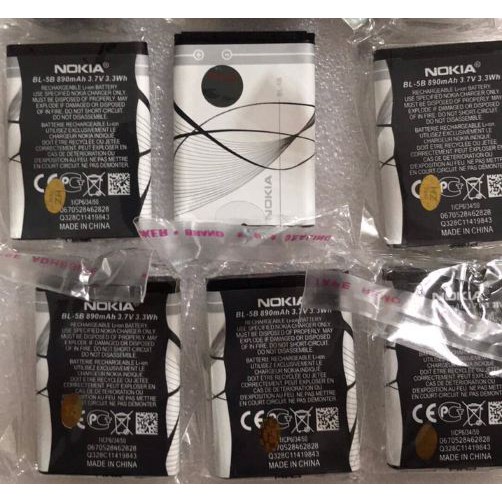 Pin BL 5B cho Nokia 3220, 3230, 6020, 6070, 6120c, 7260, N80 - 890mAh