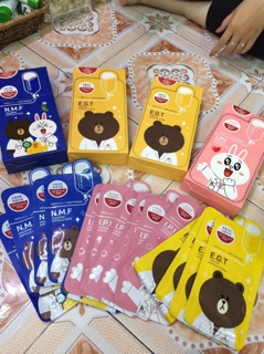 Mặt nạ LINE FRIEND thỏ gấu vịt