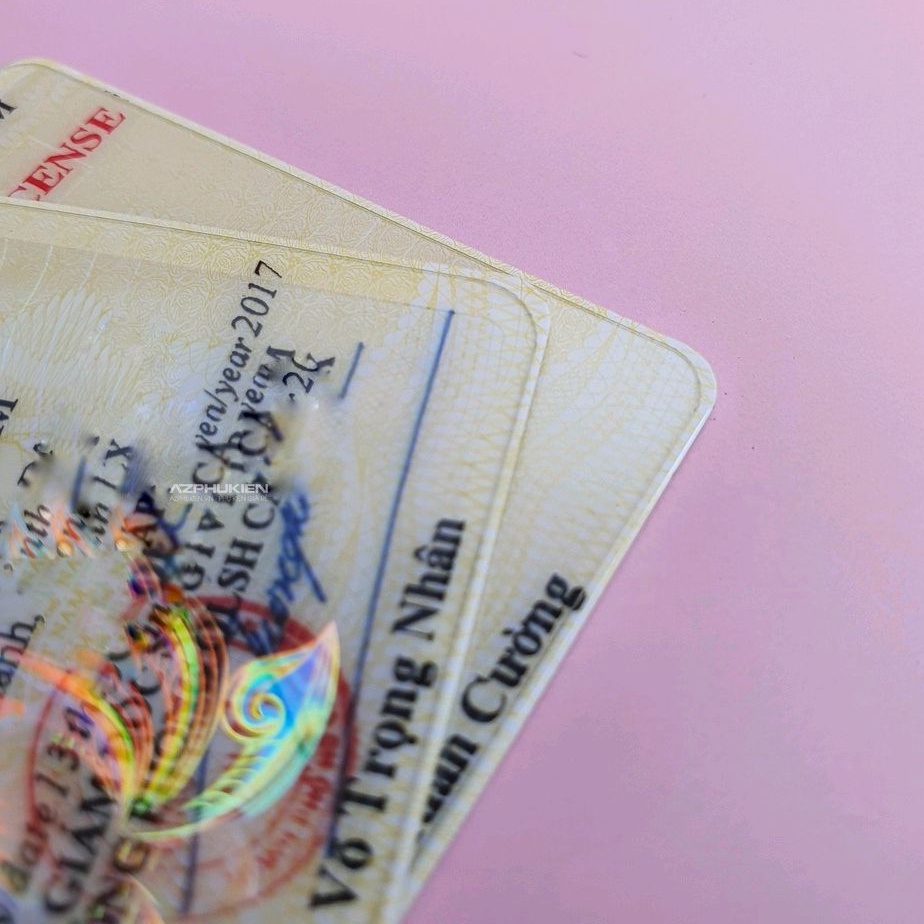 Miếng dán cường lực CCCD / bằng LX, miếng dán bảo vệ chống trầy xước CCCD dán nano 9h+