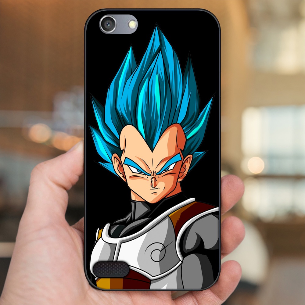 Ốp lưng Oppo A33 Neo 7 viền đen in hình Vegeta Dragon Ball
