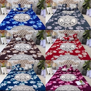 Bộ Drap thun hàn quốc mát mịn mẫu versace 6 màu