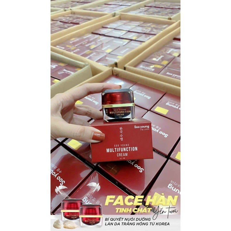 Bộ kem dưỡng trắng da ngừa lão hóa Soo Young và Cao Thâm Nám Soo Young Hàng Chính Hãng Hiệu Quả | BigBuy360 - bigbuy360.vn