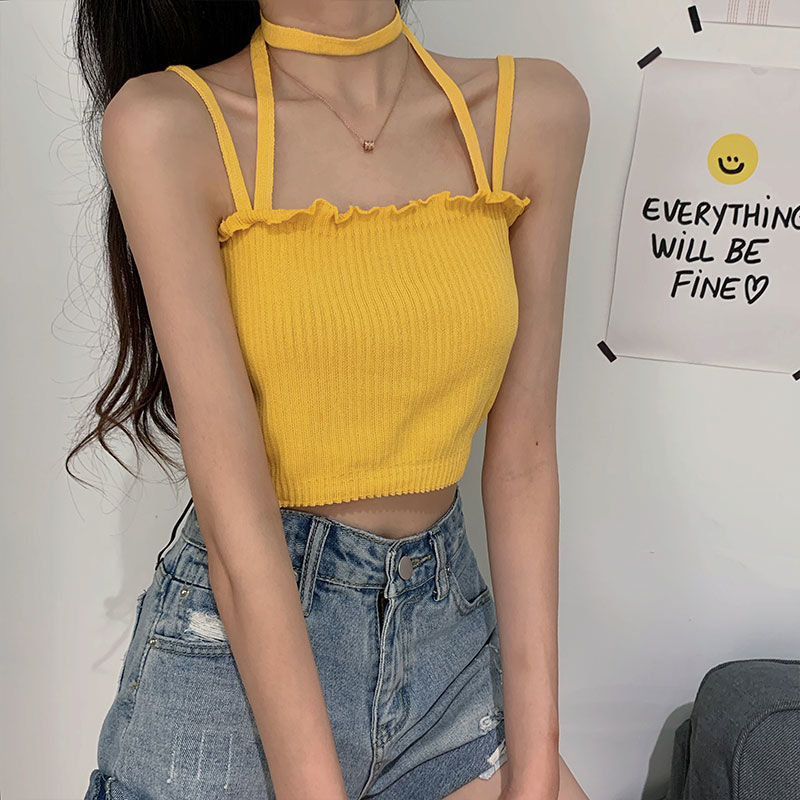 Set Áo Hai Dây Và Áo Ngực Quyến Rũ Cho Nữ