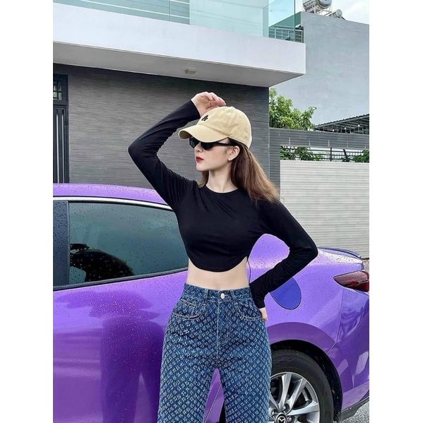 Quần bò,quần Jeans cá tính cưc chất ống rộng dài -Chicclothes
