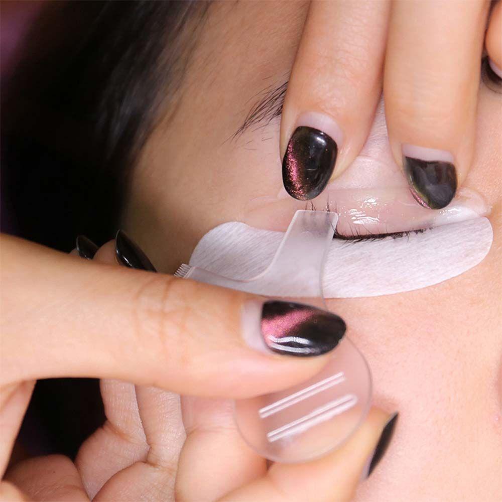 Bộ Miếng Dán Hỗ Trợ Nối Mi Giả Tiện Lợi Dành Cho Nữ