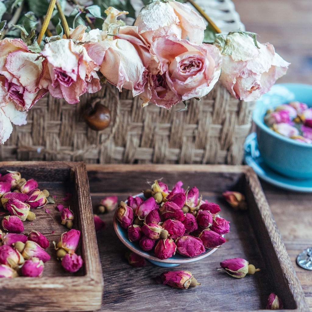 Trà hoa hồng Đà Lạt Vietpurity sấy khô 50g detox thải độc, chống lão hóa