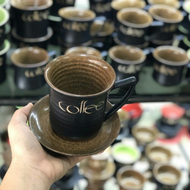 Cốc cafe 250ml kèm đĩa