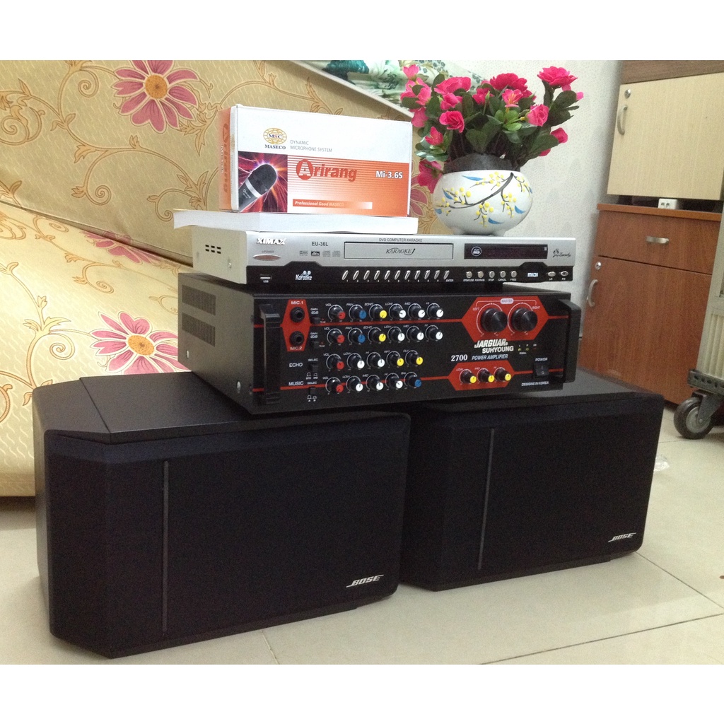 Dàn Karaoke loa Boses và Amply Jarguar
