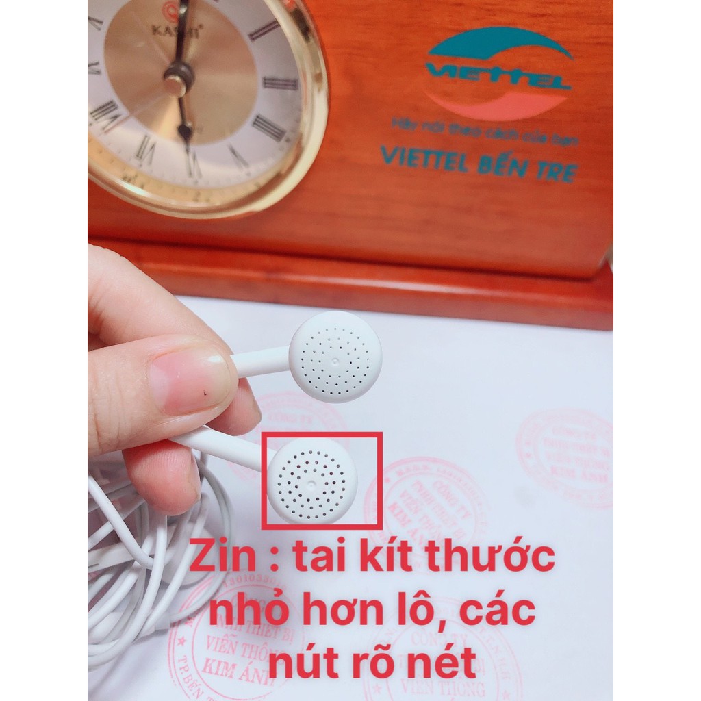 Tai nghe điện thoại Oppo R9 Zin Máy - Box, Hàng Chính Hãng bảo hành 12 tháng