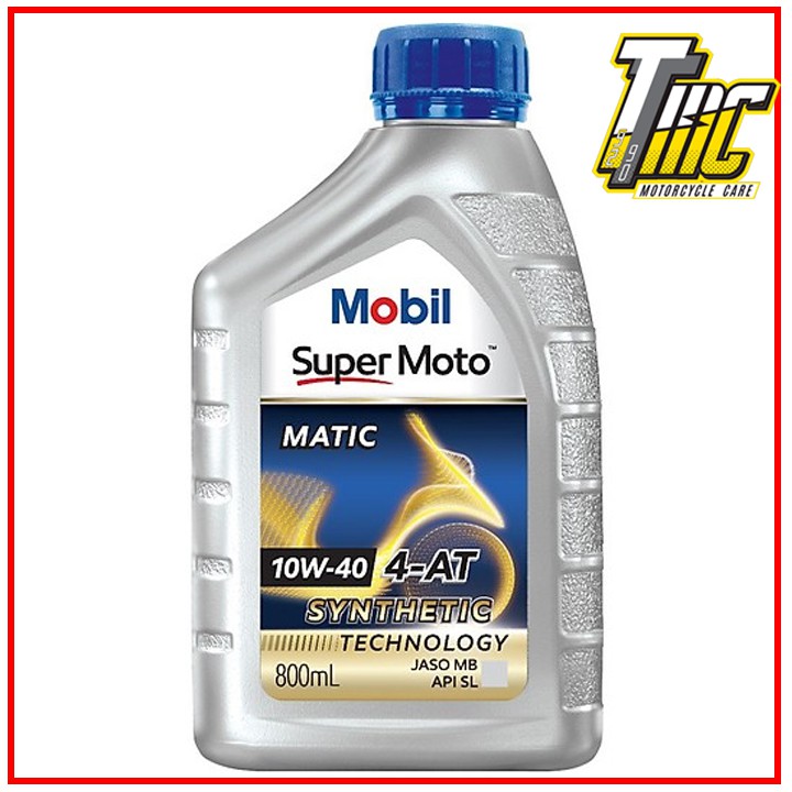 Nhớt Xe tay ga MOBIL SUPER MOTO 10W-40
