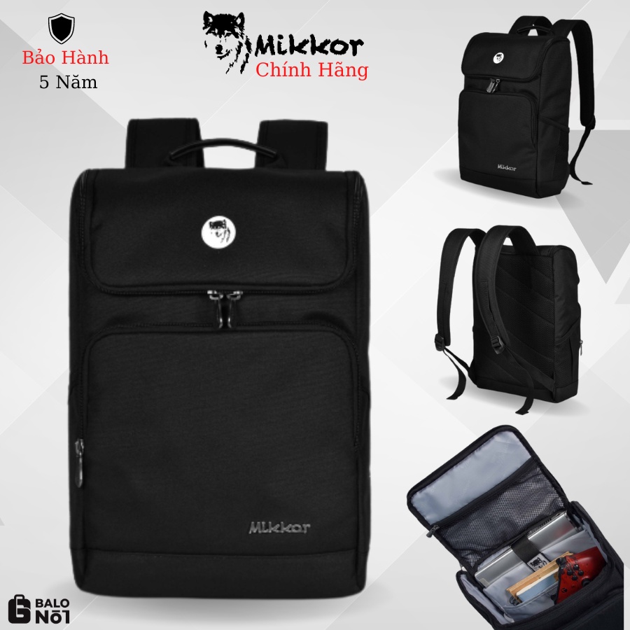 Balo Laptop Cao Cấp Mikkor The Nomad Premier – Black