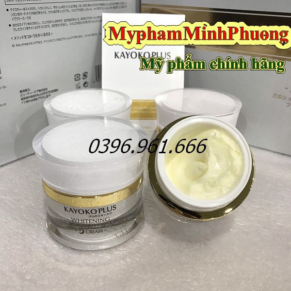 Kem ngày đêm Kayoko Plus Trắng 5in1 mờ nám trắng mịn da